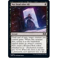 Not Dead After All - WOE