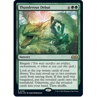 Thunderous Debut FOIL - WOE