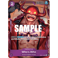Who's.Who (Box Topper) - OP-01