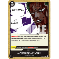 ...Nothing...at All!!! - OP06