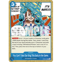 You Can't Take Our King This Early in the Game. - OP08