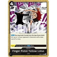 Finger Pistol Yellow Lotus - OP15