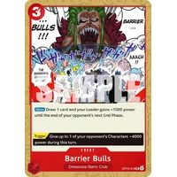 Barrier Bulls - OP15