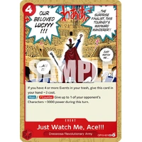 Just Watch Me, Ace!!! - OP15