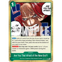 Are You That Afraid of the New Era?!