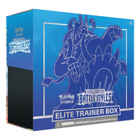 Pokemon TCG Sword and Shield - Battle Styles Blue Trainer Box