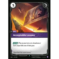 Acceptable Losses - 179