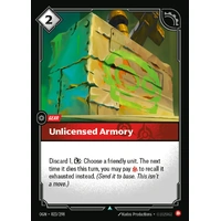 Unlicensed Armory FOIL - 023
