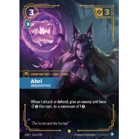 Ahri - Inquisitive (Alternate Art) FOIL - OGN (119a)