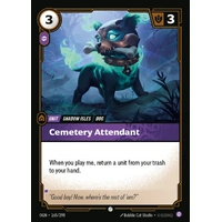 Cemetery Attendant FOIL - OGN (165)
