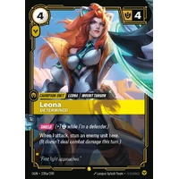 Leona - Determined (Alternate Art) FOIL - 238a