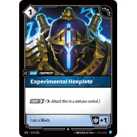 Experimental Hexplate - SFD (073)