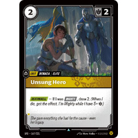 Unsung Hero FOIL - SFD (167)