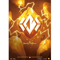 Body Rune (Alternate Art) FOIL - SFD (R04a)