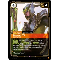 Master Yi - Tempered FOIL  - UNL (113)