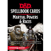 Dungeons and Dragons - Spellbook Cards Martial Powers and Races Deck