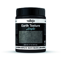 Vallejo Diorama Effects Black Lava 200ml 26214