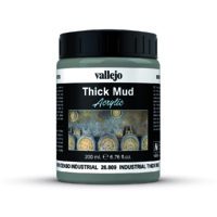 Vallejo Diorama Effects Industrial Thick Mud 200ml 26809