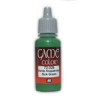 Vallejo Game Colour Sick Green 17 ml 72029 - Old Stock