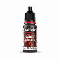 Vallejo Game Colour - Charred Brown 18ml