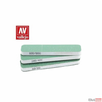 Vallejo Hobby Tools - FlexiSander Dual Grit x3 (90x19x6mm)