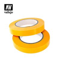 Vallejo Hobby Tools - Masking Tape 10mm X 18m - Twin pack