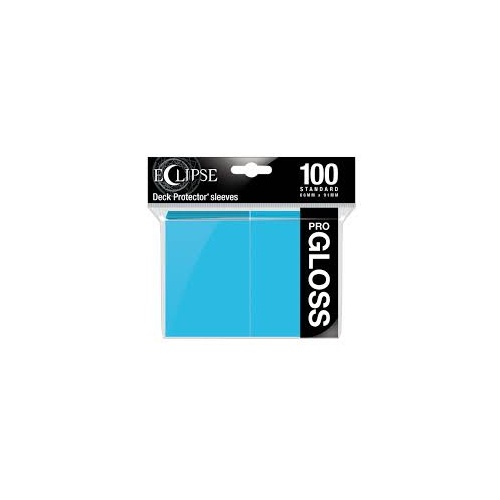 Ultra Pro: UP15603 Eclipse Gloss Standard Sleeves 100 pack Sky Blue