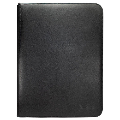 VIVID 9-Pocket Zippered PRO-Binder: Black