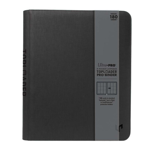 9-Pocket Zippered Toploader Premium PRO-Binder