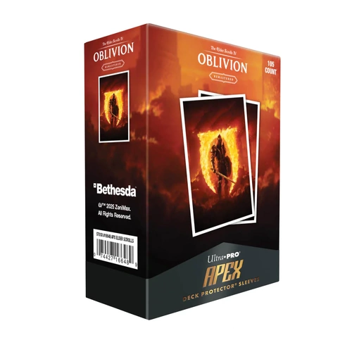 Ultra Pro: UP16648 The Elder Scrolls IV: Oblivion Remastered 105ct APEX Deck Protector Sleeves
