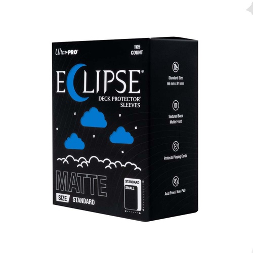 ECLIPSE Matte Standard Sleeves: Pacific Blue