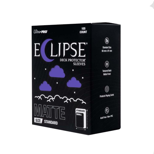 ECLIPSE Matte Standard Sleeves: Royal Purple
