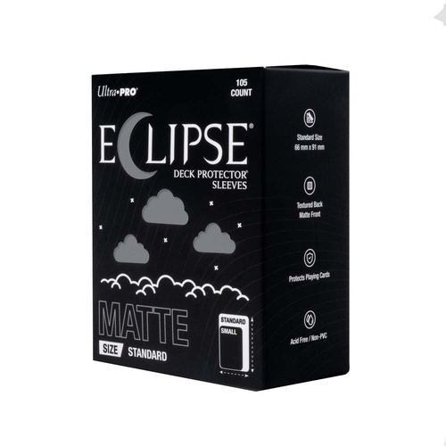 ECLIPSE Matte Standard Sleeves: Smoke Grey