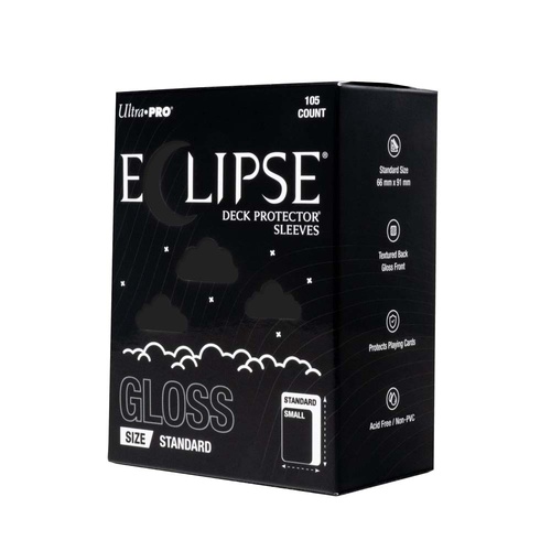 ECLIPSE Gloss Standard Sleeves: Jet Black