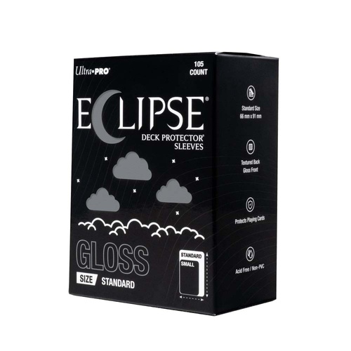 ECLIPSE Gloss Standard Sleeves: Smoke Grey