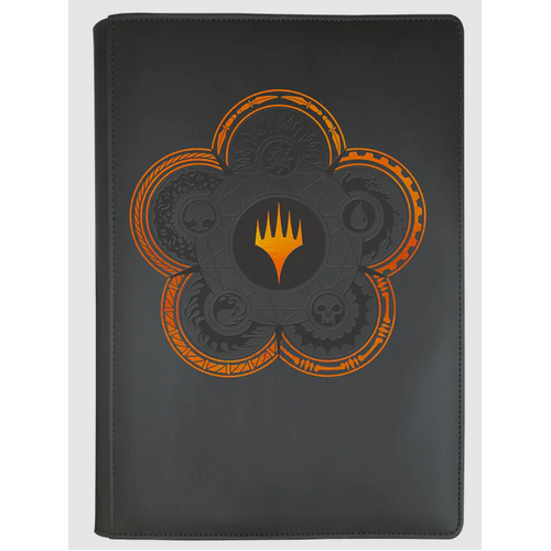 PRO Binder - 9pkt - Zippered Mana 7 Color Wheel