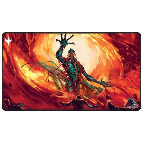 Ultra Pro MTG Playmat - Brothers War Gix, Yawgmoth Praetor - Black Stitched