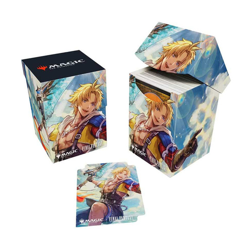 Ultra Pro - FINAL FANTASY 100+ Deck Box - Tidus, Yuna's Guardian