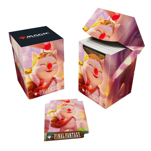 Ultra Pro - FINAL FANTASY 100+ Deck Box - Stiltzkin, Moogle Merchant