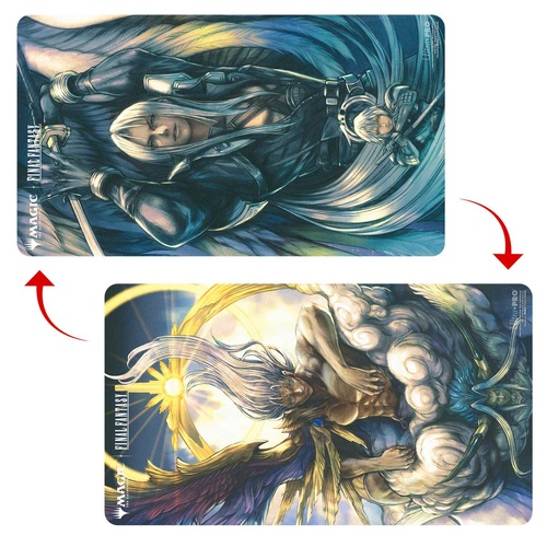 Magic the Gathering - FINAL FANTASY Playmat (Premium Double Sided) - Sephiroth, Fabled SOLDIER