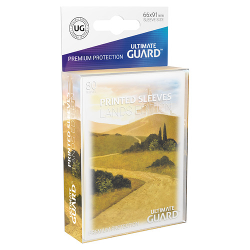Ultimate Guard Printed Sleeves Standard Size Lands Edition Plains I (80)