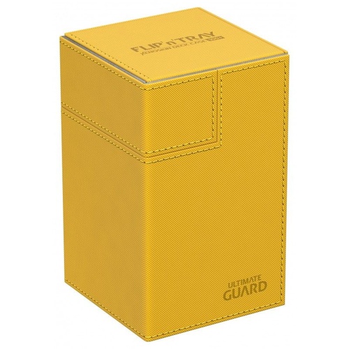 Ultimate Guard - Flip 'n' Tray XenoSkin 100+ Deck Box Amber