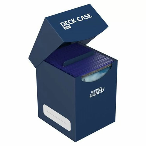 Deck Case 100+ Standard Size Dark Blue