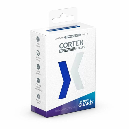 Cortex Matte Size Sleeves Blue (100)