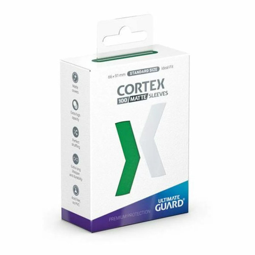 Cortex Matte Size Sleeves Green (100)