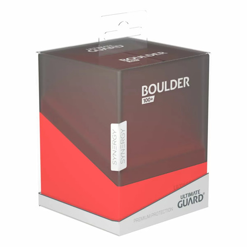 Ultimate Guard - Synergy Boulder Case 100+ Black/Red