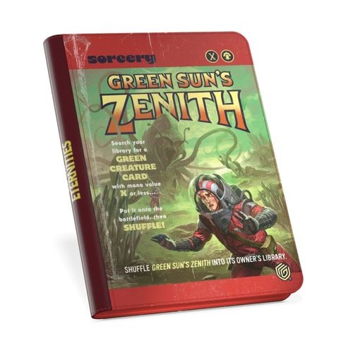 Portfolio – XenoSkin Zipfolio 360 – MTG: Edge of Eternities – Green Sun's Zenith