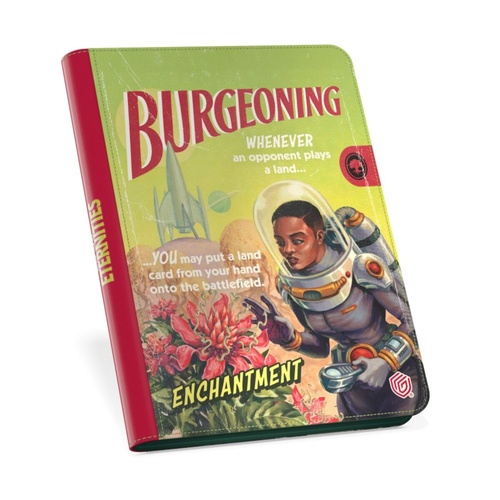 Portfolio – XenoSkin Zipfolio 360 – MTG: Edge of Eternities – Burgeoning