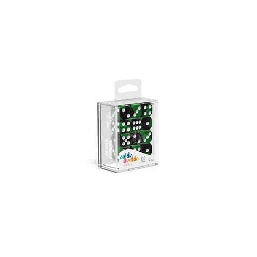 Oakie Doakie Dice D6 16 mm Glow in the Dark - Biohazard (12)