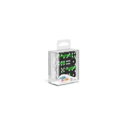 Oakie Doakie Dice D6 16 mm Enclave - Emerald (12)